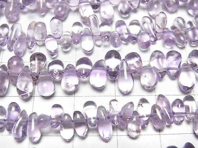 [Video]Amethyst AA++ Drop-Nugget 1strand beads (aprx.13inch/33cm)