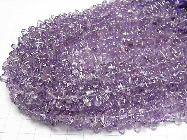[Video]Amethyst AA++ Drop-Nugget 1strand beads (aprx.13inch/33cm)