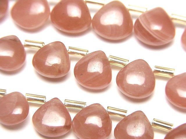 Chestnut Shape, Rhodochrosite Gemstone Beads