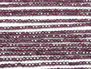 [Video]High Quality! Rhodolite Garnet AAA Cube Shape 3x3x3mm 1strand beads (aprx.15inch/37cm)