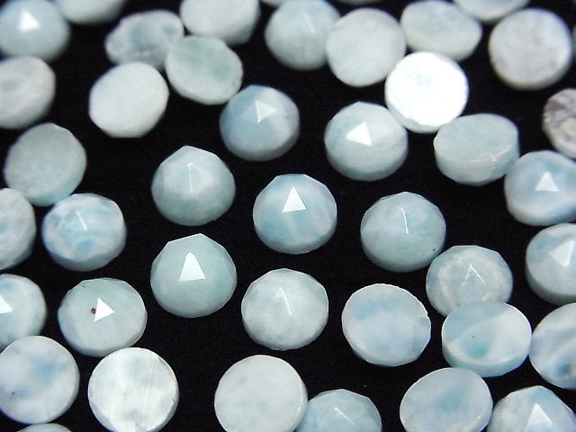 Larimar, Rose Gemstone Beads