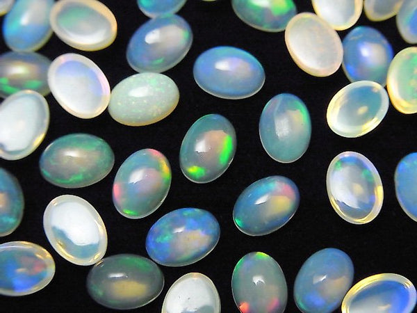 Cabochon, Opal Gemstone Beads