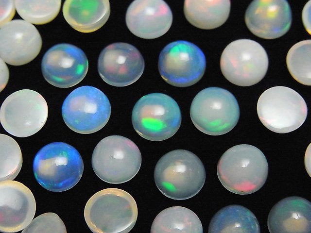 Cabochon, Opal Gemstone Beads