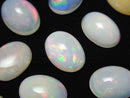 [Video]High Quality Ethiopian Opal AAA- Oval Cabochon 16x12mm 1pc