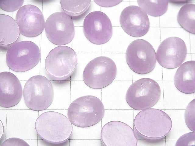 [Video]Nigeria Kunzite AAA- Oval Cabochon 12x10mm 1pc