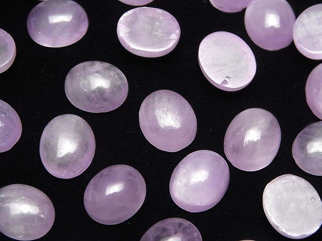 [Video]Nigeria Kunzite AAA- Oval Cabochon 12x10mm 1pc