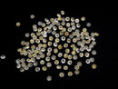 [Video]High Quality Rutilated Quartz AAA- Loose stone Round Faceted 4x4mm 10pcs