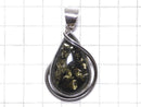 [Video][One of a kind] Baltic Amber Pendant Silver925 NO.21