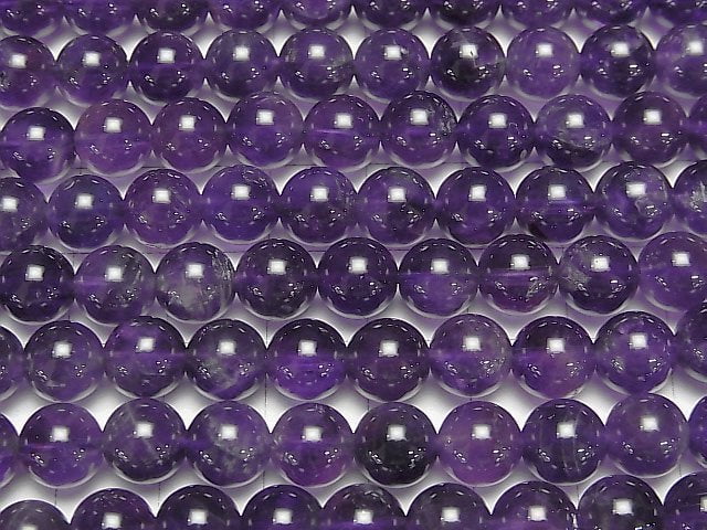 [Video]Amethyst AA+ Round 8mm 1strand beads (aprx.15inch/38cm)