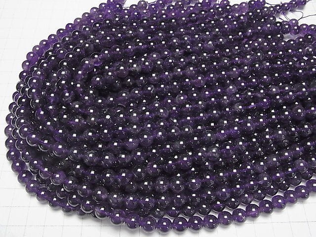 [Video]Amethyst AA+ Round 8mm 1strand beads (aprx.15inch/38cm)