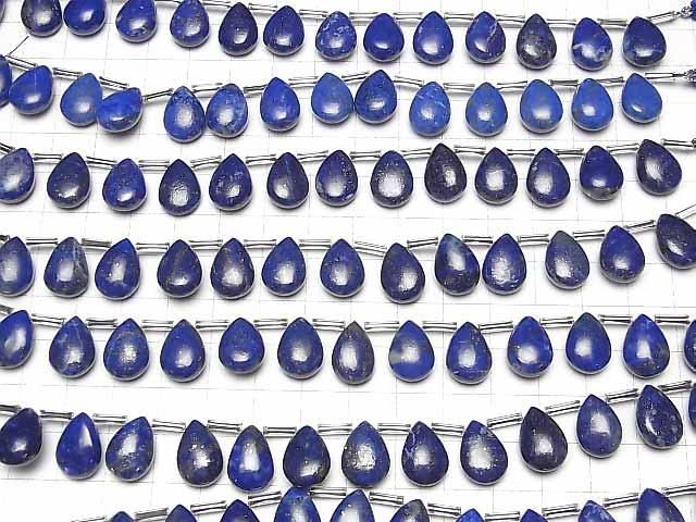 [Video] Lapislazuli AA++ Pear Shape (Smooth) 14x10mm Half or 1 Strand (12pcs)