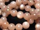 Accessories, Bracelet, Moonstone, Round Gemstone Beads