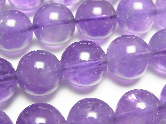 Amethyst, Round Gemstone Beads