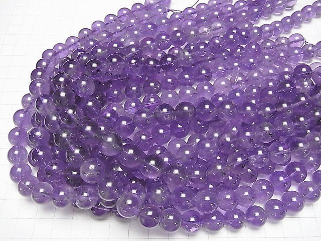 [Video]Amethyst AA++ Round 12mm half or 1strand beads (aprx.15inch/36cm)