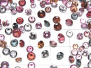 [Video] High Quality Multicolor Spinel AAA-Loose Stone Round Faceted 2-4mm 5pcs