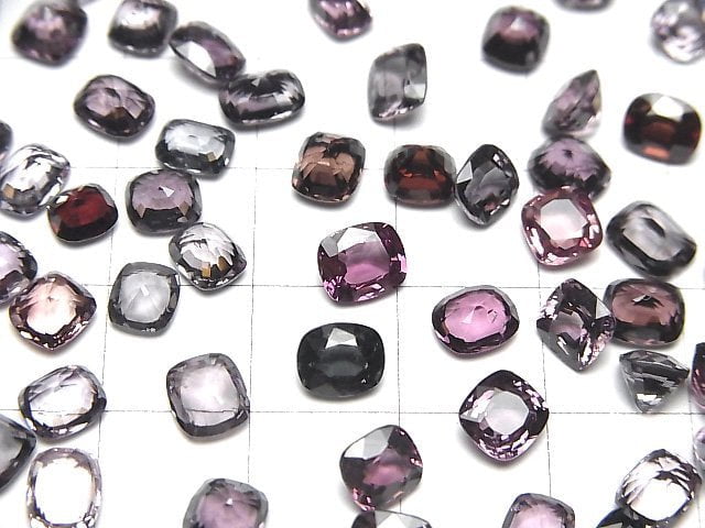 [Video]High Quality Multicolor Spinel AAA- Loose stone Rectangle Faceted 5-6mm 3pcs