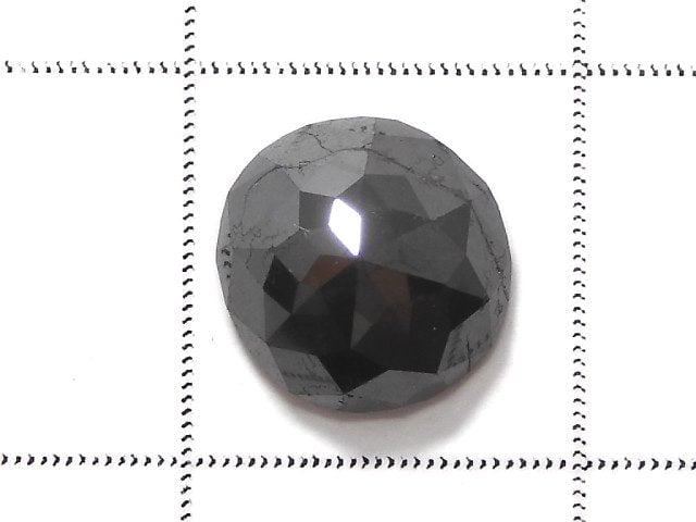 [Video][One of a kind] Black Diamond Loose stone Rose Cut 1pc NO.228