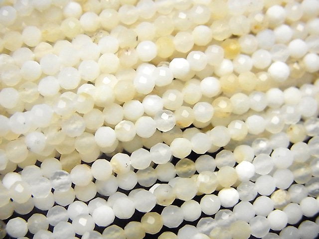 Faceted Round, Opal Gemstone Beads