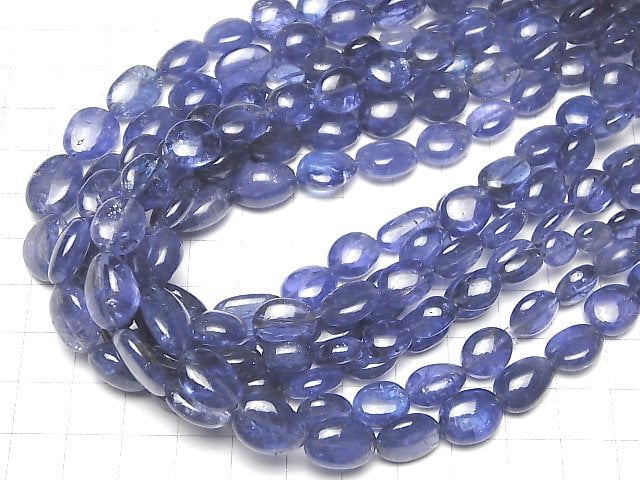 [Video]High Quality Tanzanite AAA Nugget half or 1strand beads (aprx.15inch/38cm)