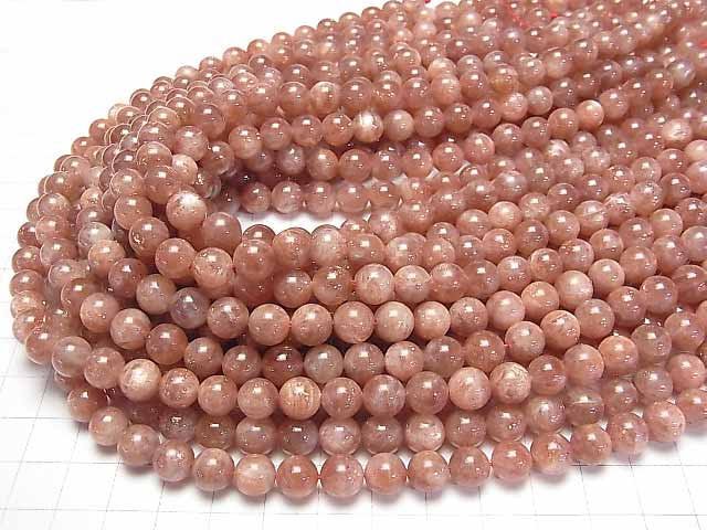 [Video]Sunstone AA+ Round 8mm half or 1strand beads (aprx.15inch/38cm)