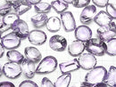 [Video]High Quality Amethyst AAA Loose stone Concave Cut Mix shape 2pcs