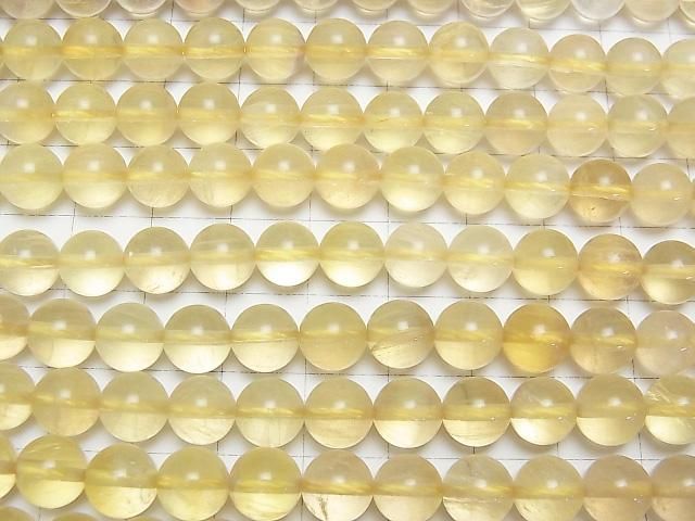 [Video] Golden Fluorite AA++ Round 8mm half or 1strand beads (approx. 15 inches/36 cm)