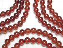 [Video]High Quality Hessonite Garnet AAA- Round 6mm Bracelet