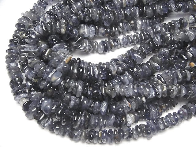 [Video] Iolite AA+ Chips (Small Nugget ) 1strand beads (aprx.15inch/37cm)