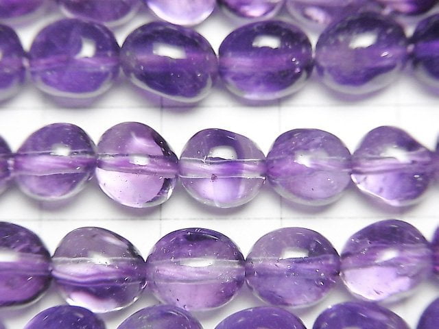 [Video]High Quality Bi-color Amethyst AA++ Nugget 1strand beads (aprx.15inch/36cm)