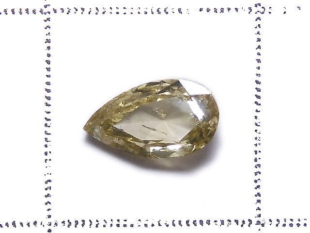 [Video][One of a kind] Fancy Color Diamond Loose stone Faceted 1pc NO.15