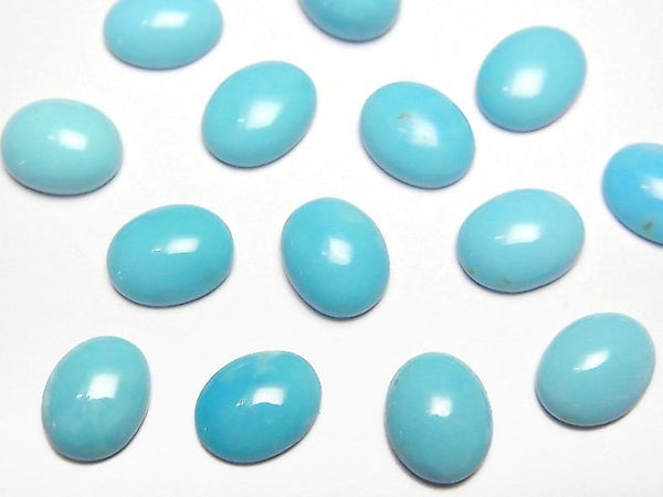 [Video] Arizona Kingman Turquoise AAA- Oval Cabochon 9x7mm 3pcs