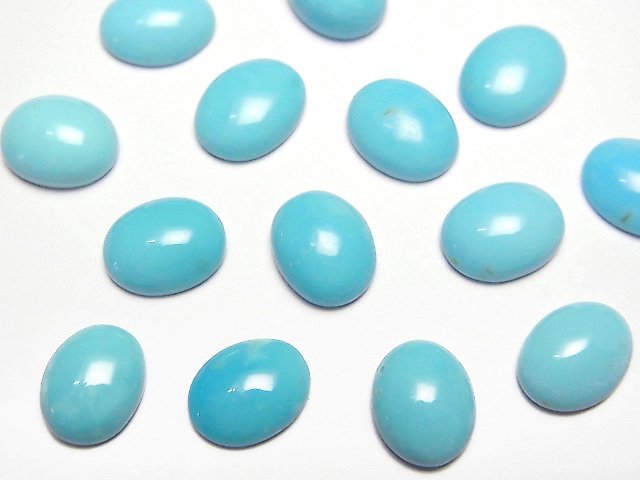 [Video] Arizona Kingman Turquoise AAA- Oval Cabochon 9x7mm 3pcs