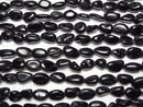 [Video]Black Tourmaline Small Nugget 1strand beads (aprx.15inch/37cm)