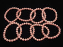 [Video] Argentina Rhodochrosite AA++ Round 7-7.5mm Bracelet