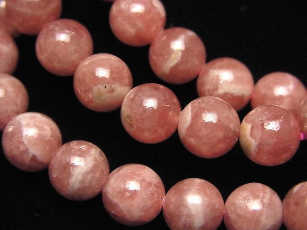 Accessories, Bracelet, Rhodochrosite, Round Gemstone Beads