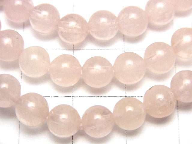 [Video] Morganite AAA- Round 6mm Bracelet