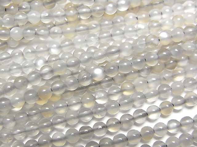 Moonstone, Round Gemstone Beads