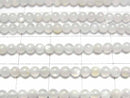 [Video]High Quality White Moonstone AAA- Round 3mm 1strand beads (aprx.15inch/37cm)