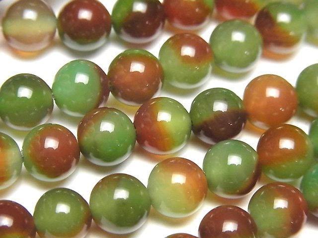 Chalcedony, Round Gemstone Beads