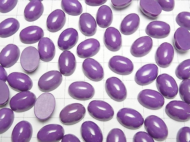 [Video]Phosphosiderite AAA Oval Cabochon 14x10mm 2pcs