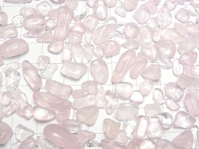 Rose Quartz Undrilled Chips 100 grams