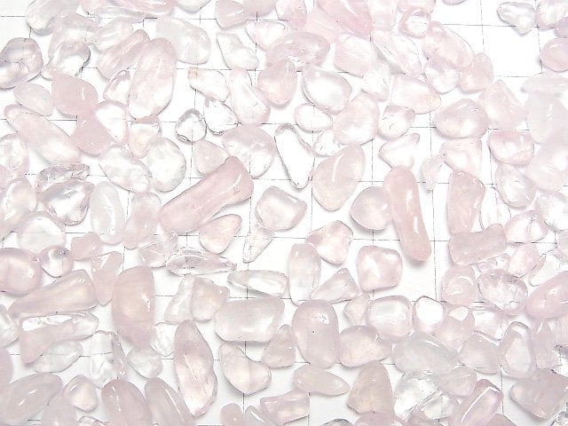 Rose Quartz Undrilled Chips 100 grams