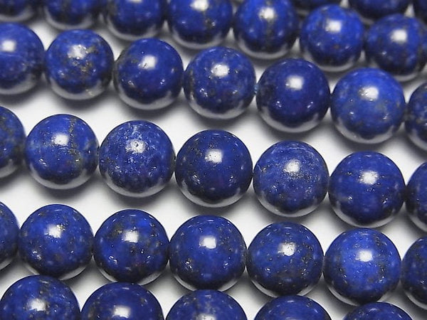 Lapis lazuli, Round Gemstone Beads