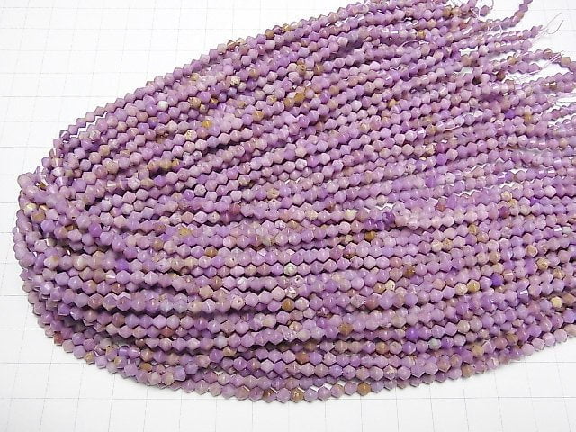 [Video]High Quality! Phosphosiderite AA Abacus Round Cut 4x4x3mm 1strand beads (aprx.15inch/37cm)