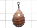 [Video][One of a kind] Brown Color Rhodochrosite AAA Pendant Silver925 NO.21