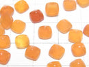 [Video]High Quality Carnelian AAA Sugarloaf Cut 6x6mm 4pcs