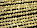 [Video]Yellow Aragonite AA++ Round 6mm 1strand beads (aprx.15inch/38cm)