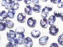 [Video]High Quality Tanzanite AAA Loose stone Round Faceted 6x6mm 1pc