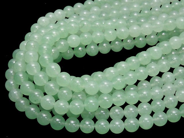 Green Jade Round 10mm 1strand beads (aprx.15inch/36cm)