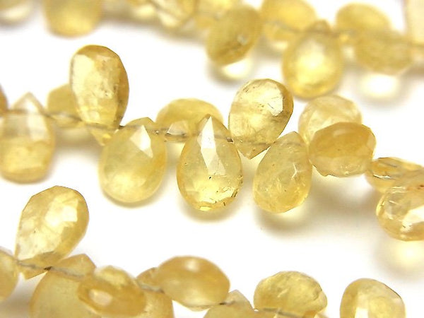 Faceted Briolette, Other Stones, Pear Shape Gemstone Beads